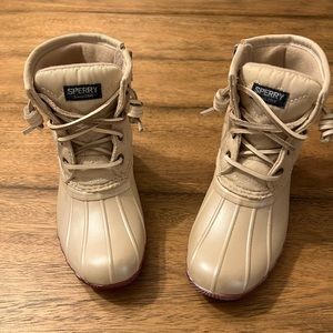 Sperry top sider kids saltwater duck boots